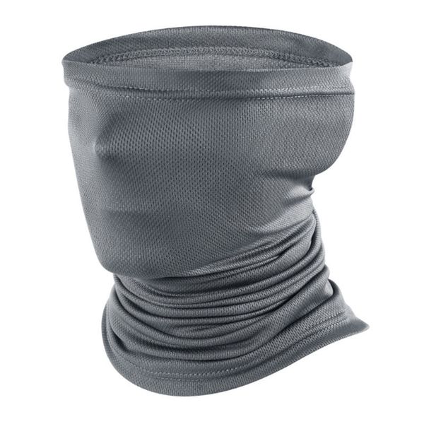 

mesh ice fishing face cover neck gaiter riding scarf windproof multipurpose cycling bandanas breathable muffle 10 colors, Black