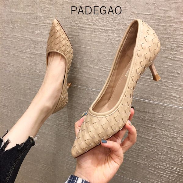 

high heels 2020 women shoes casual elegant fashion women shoes high heel, Black