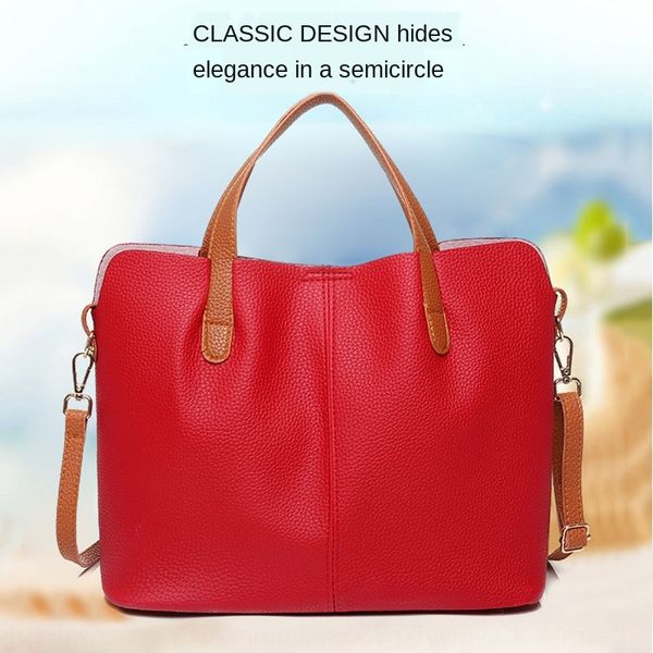 

2019 shoulder new single shoulder slanting hand soft leather fashion women's bag middle-aged women's bag, White