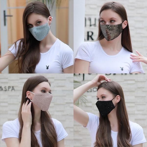 

cute women's men fashion ayo and teo face mask panda mask bear mouth#278, Black