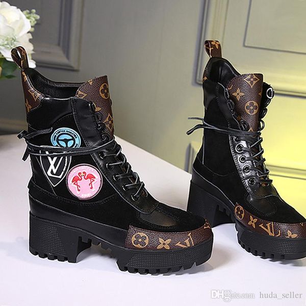 

fashion women boots laureate platform desert boot womens shoes autumn and winter comfortable footwears casual lace -up women shoes drop ship