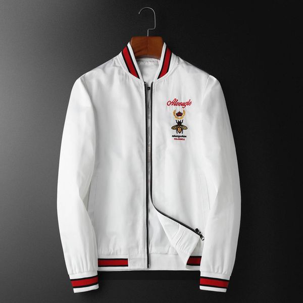 

the new men's wear jacket in autumn 2020 is printed pattern, personalized fashion, geometric men's slim and slim men's wear d, Black;brown