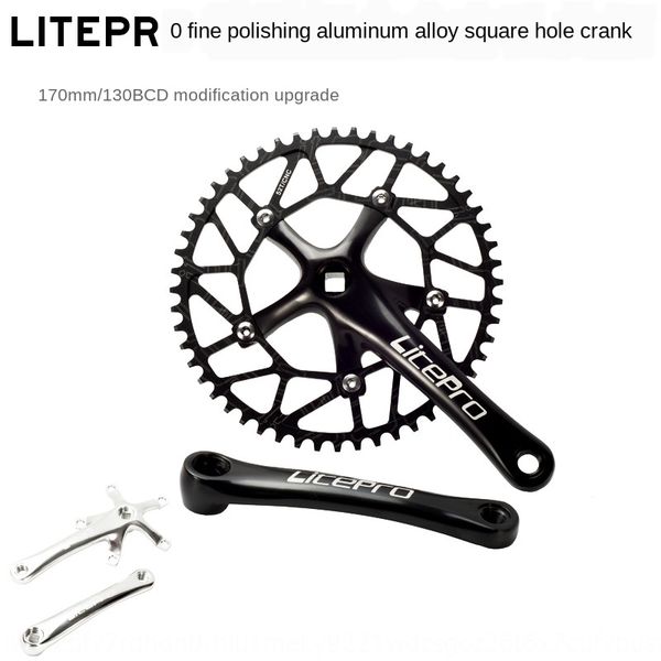 

lp square hole low voltage hole plate shape modification disc crank 170mm folding car crank bcd 130mm modification bya412