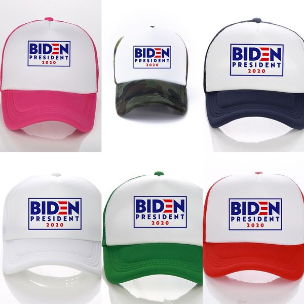 

8bkif biden president 2020 ball patchwork usa biden letters baseball caps men women summer sun hat cap outdoor mesh hat sports peaked hats, Blue;gray