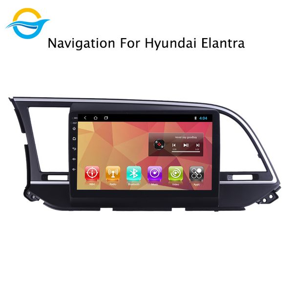 

car radio multimedia video player navigation gps android 8.1 9 inch support mirror link for elantra 2020-2020 car dvd