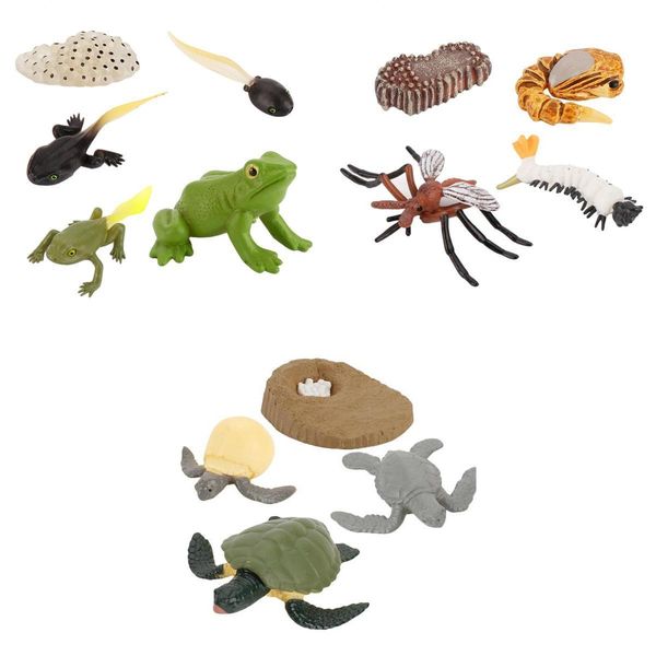 

kids toddlers simulation animals growth cycle figures toy playset role play