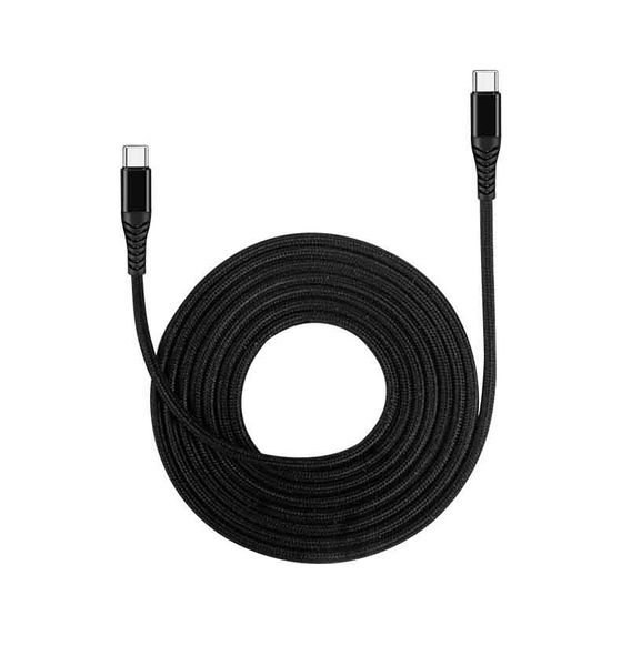 

PD Data Line 100W Double End Type-C To Type-C Fast Charging Cables C To C Fast Charging Public Data Cable Black Color New Arrival