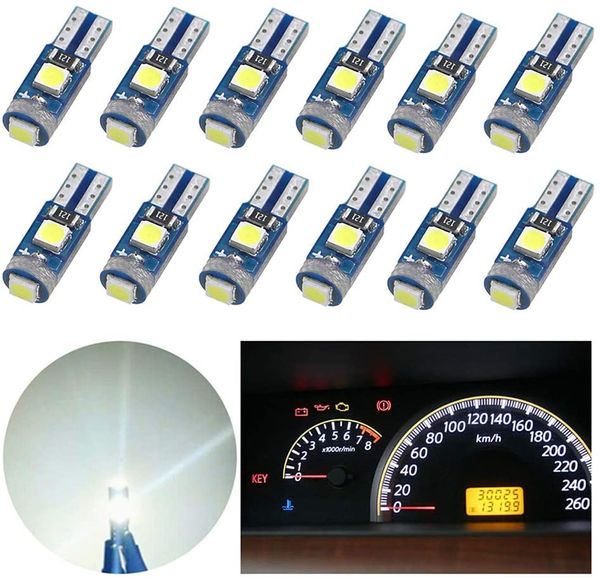 Auto 74 Led-lampe Dash Lichter 3SMD T5 2721 37 286 Keil PC74 Instrument Panel Gauge Licht Cluster Anzeige innen Panel Lampen Ersatz