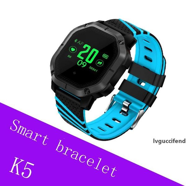 

2018 wholesale color smart watch k5 multiple sports modes swimming ip68 waterproof heart rate monitor blood oxygen clock k5 smart bracelet