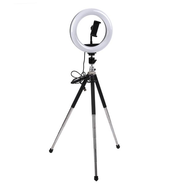 

pgraphy led selfie ring light 8inch dimmable camera phone ring lamp with flexible table stand tripod for makeup video live