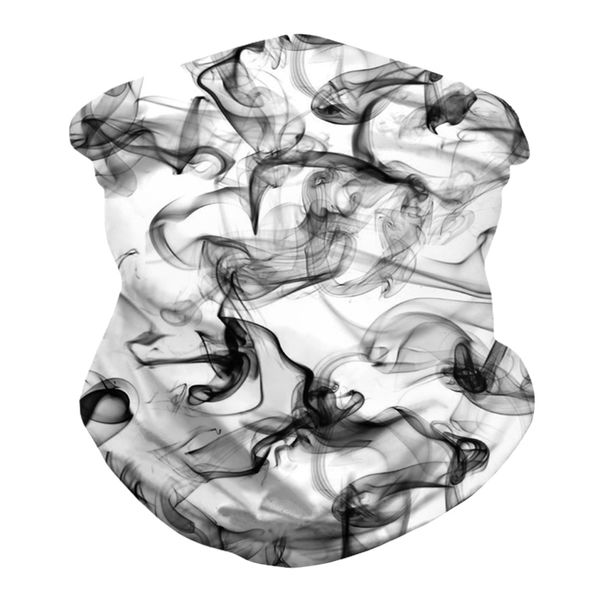 

чернила шаблон печать дышащего лицо бандан магия шарф тюрбан балаклав, Black