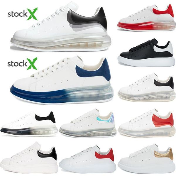 

новый сезон top качество повседневная обувь мода женщин мужская кожа узелок серый черный синий красный velet платформы крупногабаритные подо, Black