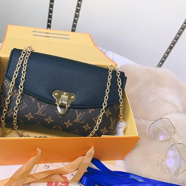 

womens bag luxury design chain leather shoulder bags small flap simple style lady crossbody bag messenger bags fast delivery