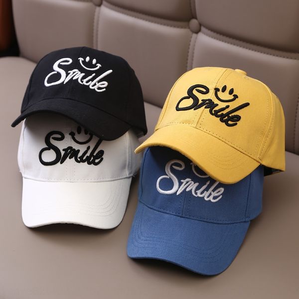 

1l3er children's boys baseball sun hat sun hat 3-10 years old autumn girls' baseball cap korean style medium and large children&#0, Yellow