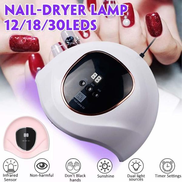 

30 leds lamp for manicure 350w lamp for drying nails uv led nail gel nail drying gel varnish