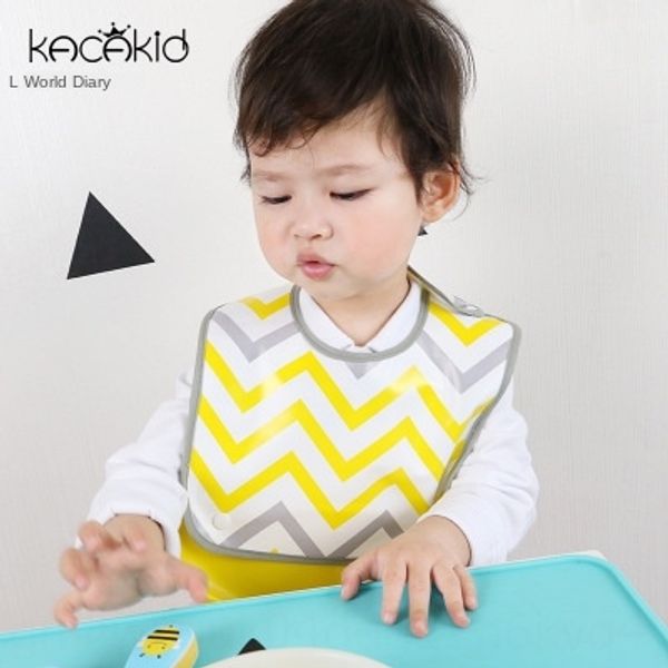 

large three-dimensional waterproof dining bag for infants and children baby saliva towel sleeveless towel bib blouse portable bib