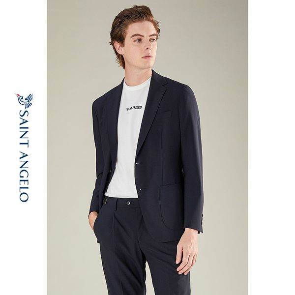 

men's suits & blazers [light formal wear series] business casual wool suit single breasted fashion, White;black