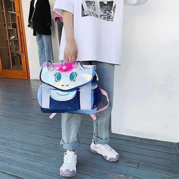 

2020 latest dog style student backpack#8015-3