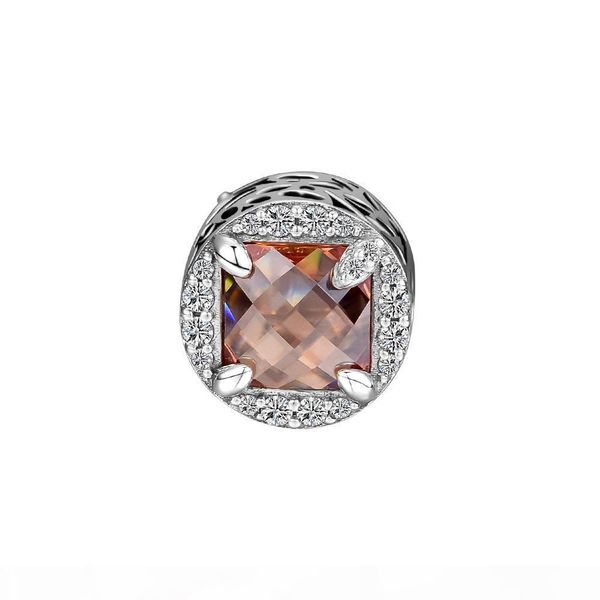 

2018 autumn 925 sterling silver jewelry radiant grains of energy charm beads fits bracelets necklace for women jewelry making, Bronze;silver