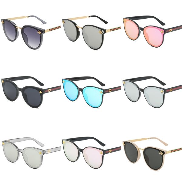 

100pcs 2020 latest fashion men and women couple paragraph heart-shaped sunglasses beach sunglassesmulticolor sent 431, White;black