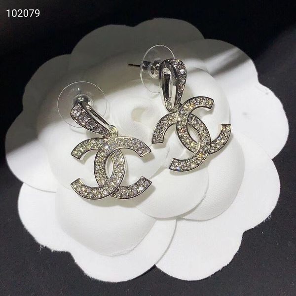 

c designer jewelry women earrings white beaded luxury designer earings 2020 new fashion lady designer earrings, Golden