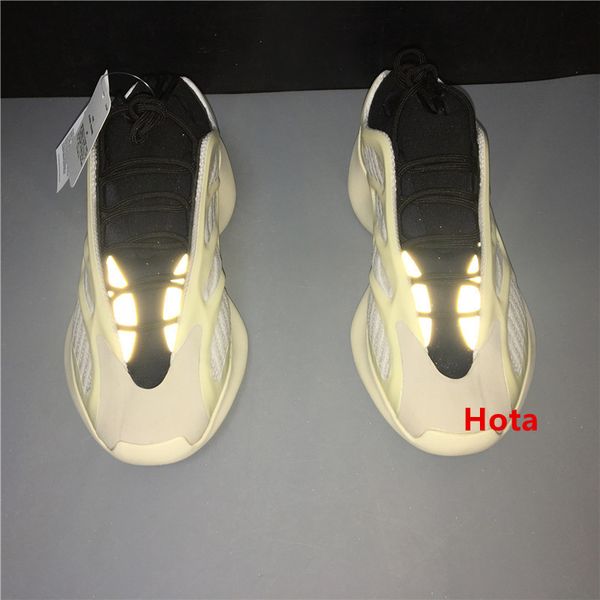 

quality 2020 originals neweast 700 v3 azael black white 3m reflective kanye west men women running shoes sports sneakers ef with