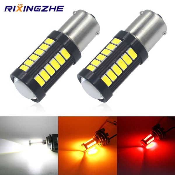 

1pc super bright 33smd p21w py21w 7440 7443 1157 p21/5w bay15d ba15s bau15s w21w w21/5w 5630led car brake lights fog lamp 12-24v