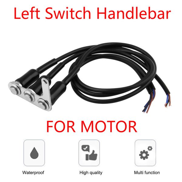 

stainless steel led motorcycle switch handlebar mount waterproof switches button waterproof dc12v headlight clignotant moto