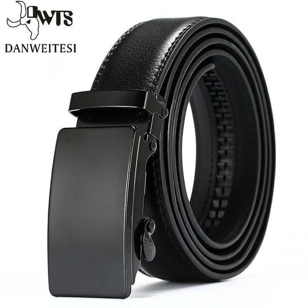 

dwts] belt genuine leather belts for men automatic belt male leather belt men black belts 105cm-130cm, Black;brown