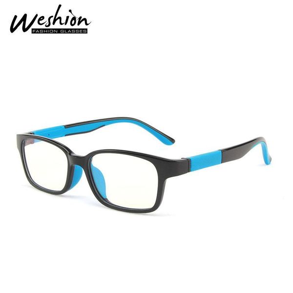 

teens anti blue light glasses kid children vintage silicone optical boy girl frame anti reflective junior computer eyewear 7-16, White;black