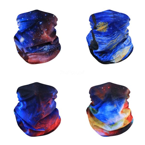 

magic hat fashion scarf face mask collars windproof sunscreen scarf multiple style outdoor seamless cycling #601#122, Black