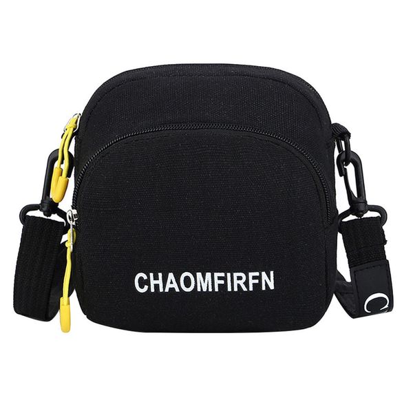 

2020 women mini shoulder bag female small canvas cross body bags ladies sports zipper cloth purse mobile phone bag tote