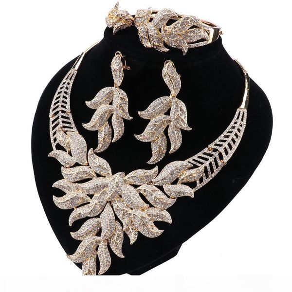 

мода ювелирные наборы африканских шариков комплект ювелирных изделий в дубае для новобрачных цвета золота свадебные ожерелье серьги ювелирны, Slivery;golden