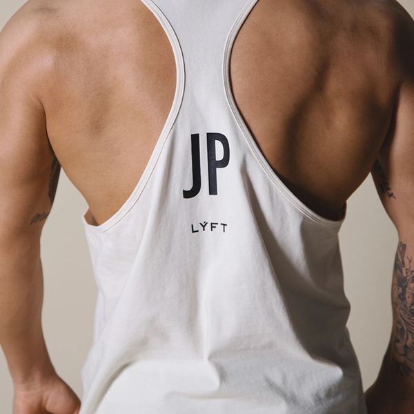 

jp&uk brand men vest gym clothing canotte bodybuilding stringer tank mens fitness shirt muscle slim sleeveless vest tank top, Black;blue