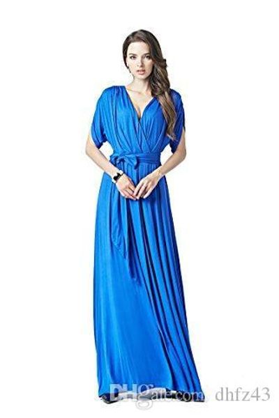 

charm your prince women's cocktail batwing dolman sleeve long evening maxi dress, Black;gray