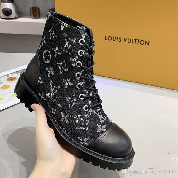 

women boots leather winter handmade lace -up woman shoes casual ankle boots for women fashion round martin star trail ankle boot bottes