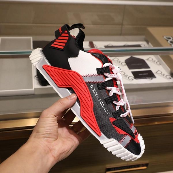 

147 brand designer high-quality men's casual sports shoes, outdoor casual shoes, with original box packaging size 38--45, Black