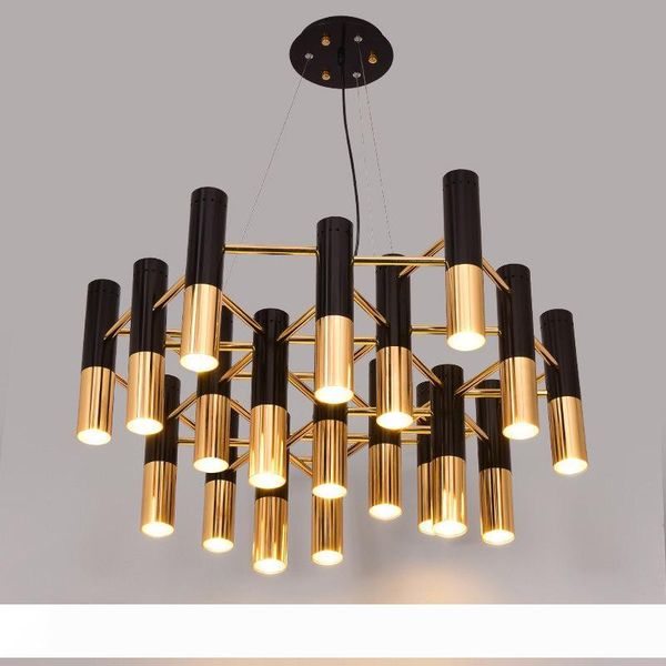 

Modern Pendant Lights Aluminum Tube Chandelier Lights Italy Modern Led ceiling Lighting for living room kitchen fixtures luminaria hanglamp
