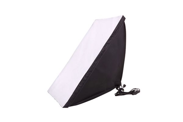 

50*70cm pgraphy studio wired softbox lamp holder with e27 socket for studio continuous lighting not include tripod
