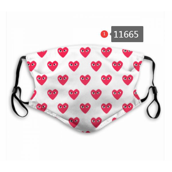 

whoelsale new dust mask with filter 5 layer activated carbon filer 4.73x3.15 inch waterproof breathable maks m-shaped nose clip mask ab28