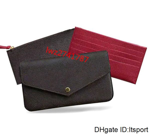 

серийный номер внутри высокого качества женщина моды сумка из натуральной кожи сумка сумки плеча сумку кошелек муфту- бумажник с коробкой