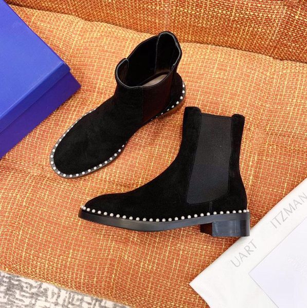 

мода Ѭоко дизайнеѬ женин s апоги оенние и зимние нове боинки легко да, Black