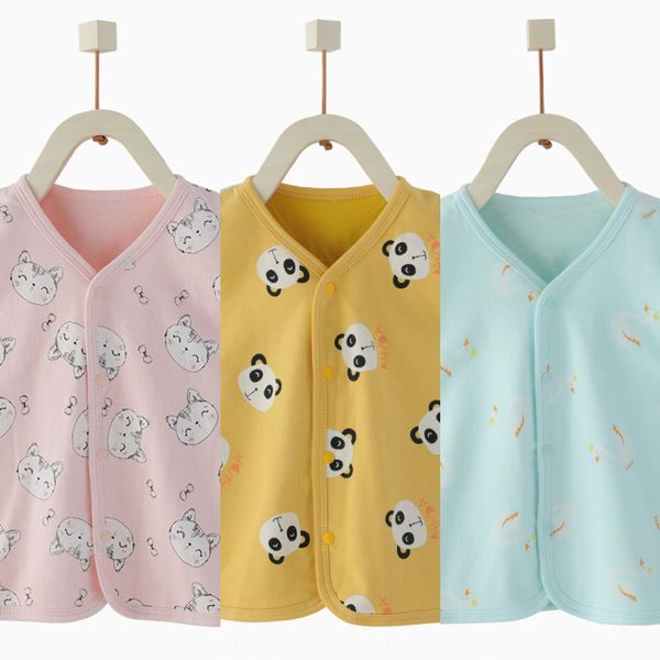 

baby's double-layer spring and autumn men's and women's baby's cotton winter newborn vest children's outer wear wai, Camo