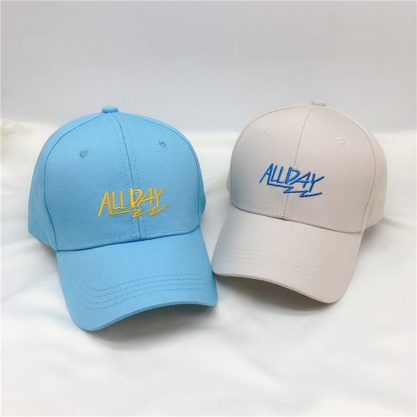 

2020 new baseb all day all-match embroidered cap outdoor shade baseball cap sun sun hat hat, Blue;gray