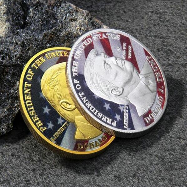 

trump speech commemorative coin america president trump 2020 collection coins crafts trump keep america great coins a458