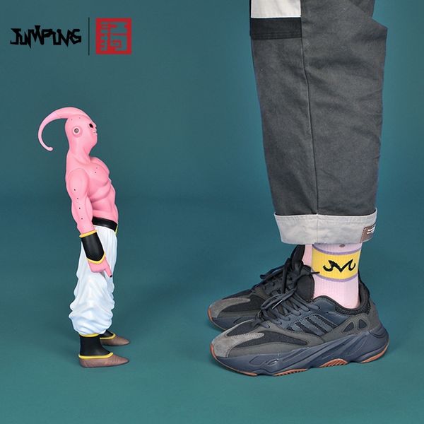 

2020 new mid-calf 2020 tide tube trendy straight tube socks cartoon devil buou cartoon men's and women's trendy socks straight, Black