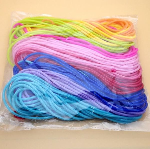 

wholesale cute wrap cable wire protector 50cm tidy earphone winder organizer holder for usb mp3 mp4 kb524