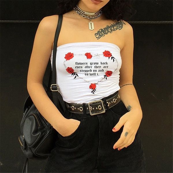 

0dzik 2020 spring women's tube new zhuang bao zhuang se bao color contrast bag rose letter printing contrast color wrapped ches, Camo