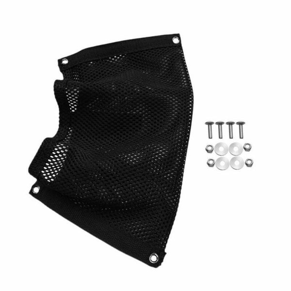 

accessories boat storage mesh bag kayak side holder 1*