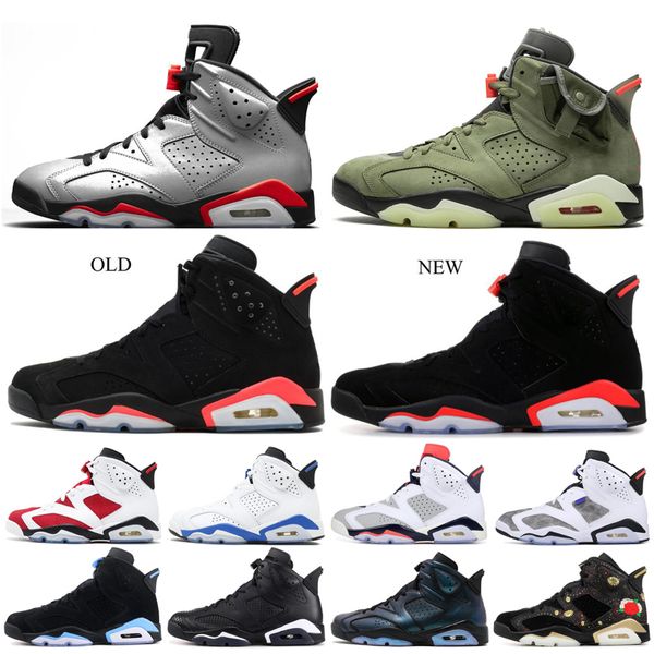 

2020 men black cat 6 6s basketball shoes mens all star carmine cny unc new bred sports blue trainers sneakers us 7-13